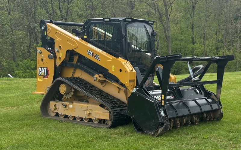 MTL Ground Force CAT compact track loader at work